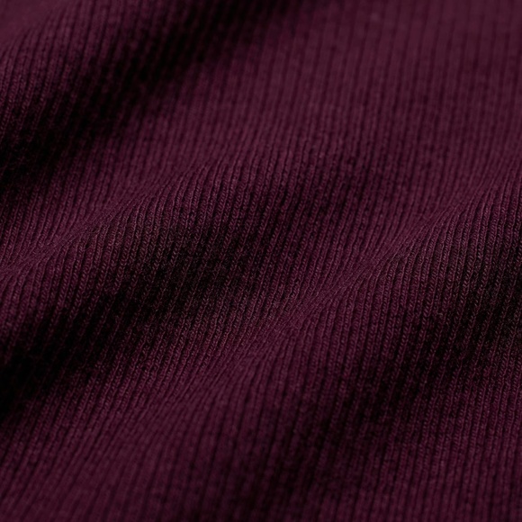 Skims Cotton Rib Tank - Currant - Picture 4 of 7